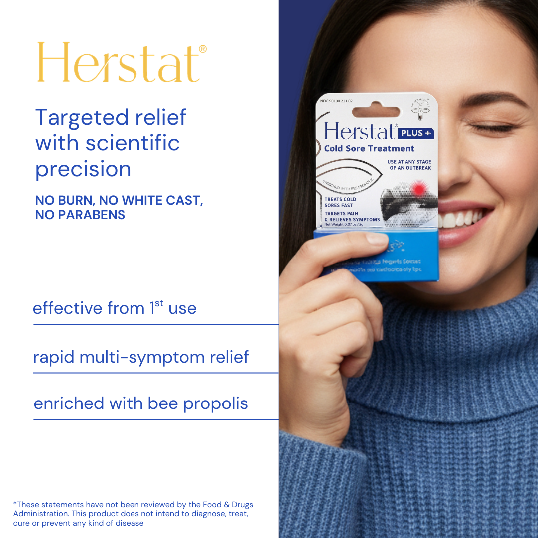 Herstat Plus+ Cold Sore Treatment